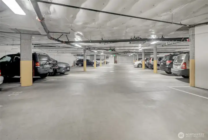 Secured Garage -1 Space & ! Storage Unit