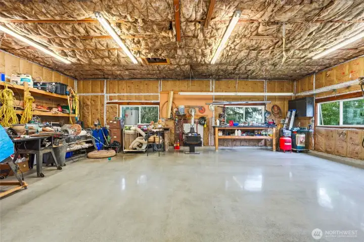 Plus a stove to keep you warm on these chilly PNW days.