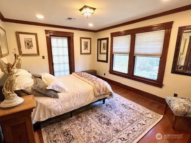 Primary Bedroom with upper patio