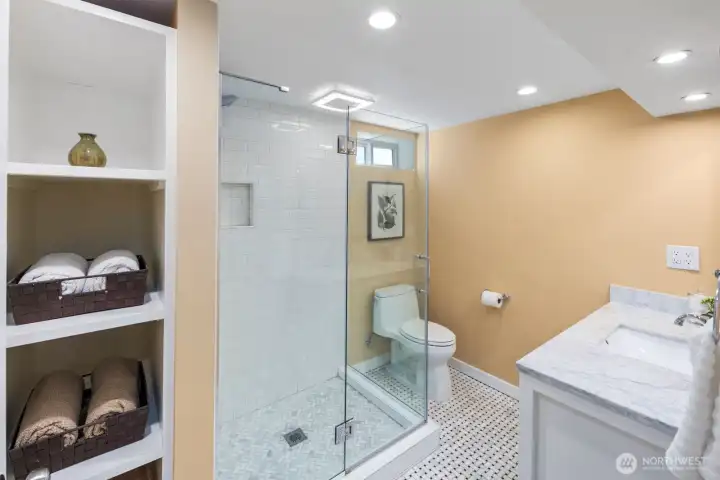 Lower Level bathroom