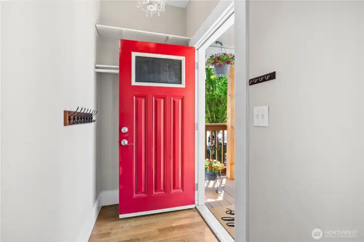 Entrance to Living Area