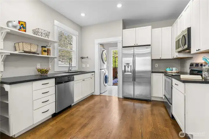 Kitchen with Stainless Appliances