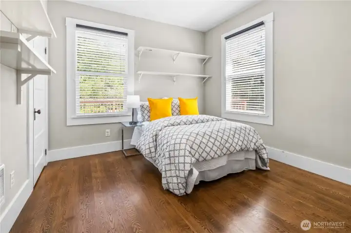 2nd Main Floor Bedroom with Spacious Closet