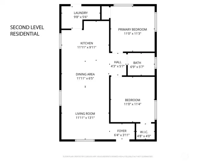 Main Floor Residential Floorplan