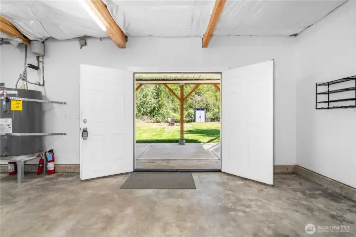 Lower Floor View to Backyard