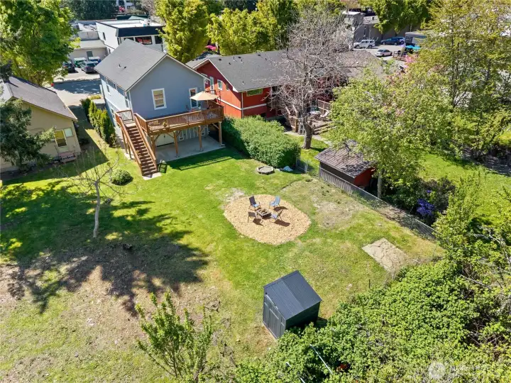 Backyard with Room to Garden