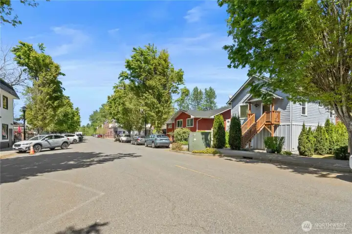 Street View in Prime Commercial Downtown District