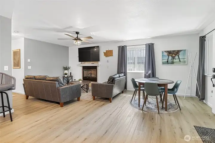 Main House Open Concept Living Space