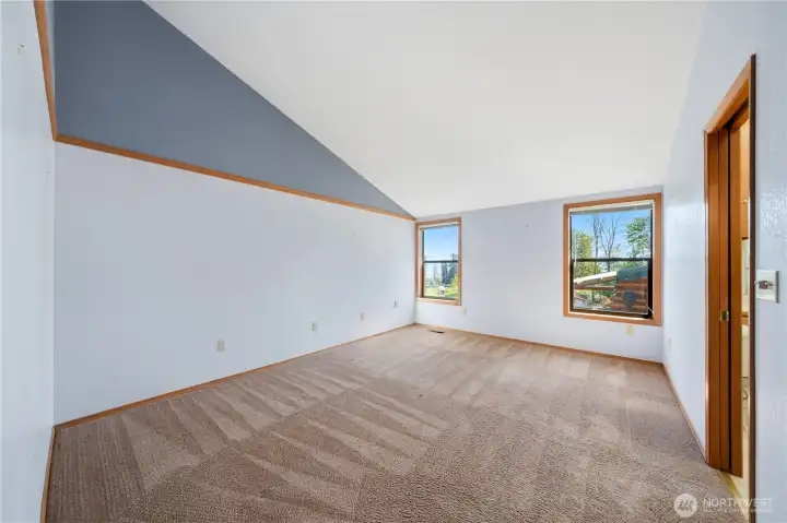 Here's the photo without virtual staging.