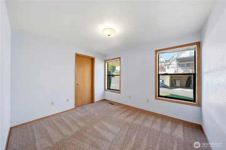This is the second bedroom on main floor.
