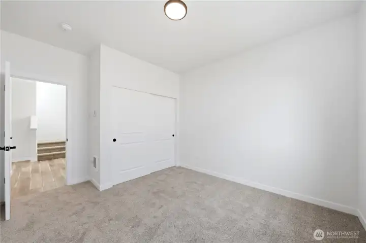 Main floor secondary bedroom