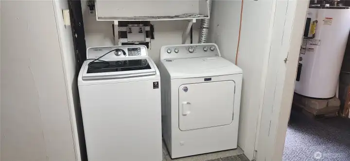 LAUNDRY IN BASEMENT