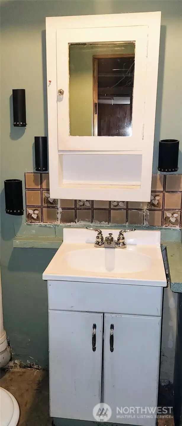 BATH IN BASEMENT