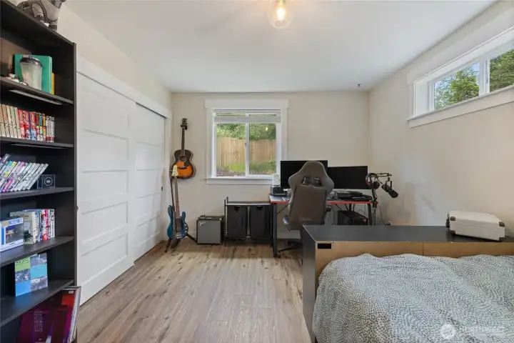 Plenty of closet space here!