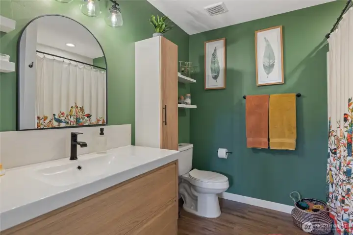 a full bathtub...