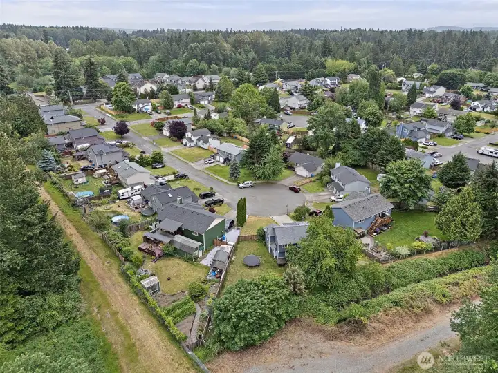 Property backs up to the Pierce County Public Works & Surface Water Management- creating a private greenbelt to enjoy.