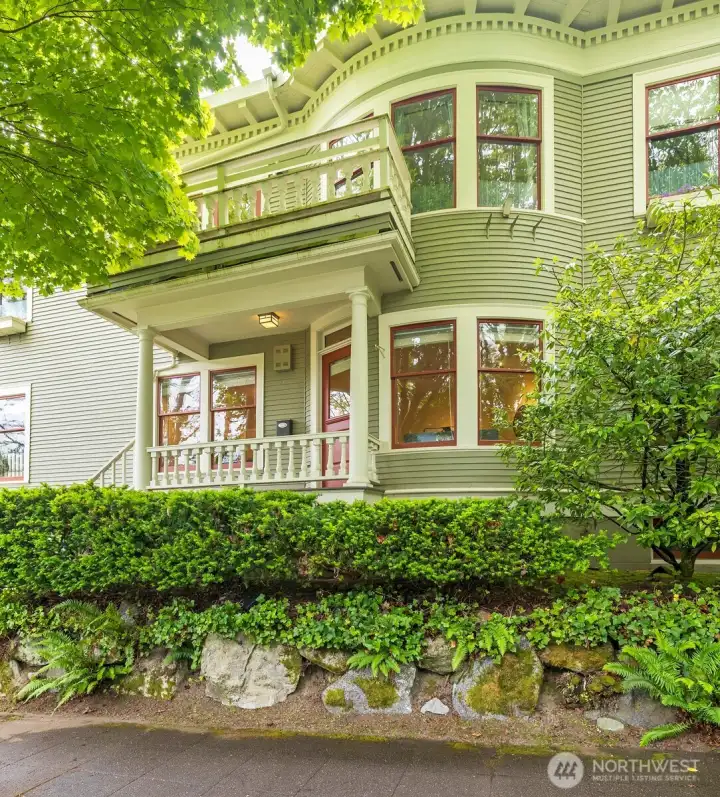 Welcome Home! Great Street appeal on a tree-lined residential street.
