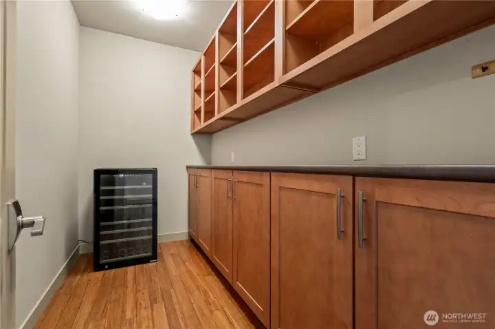 Large walk-in pantry Large walk-in pantry