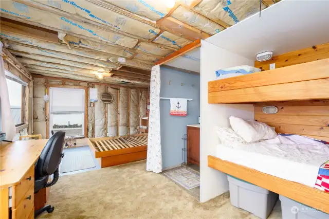 Partially finished loft