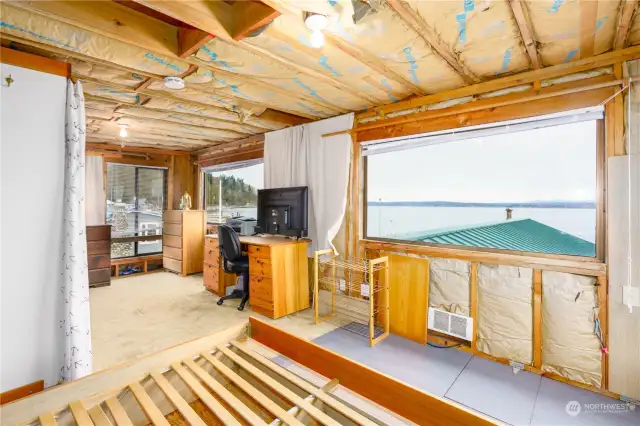 Partially finished loft