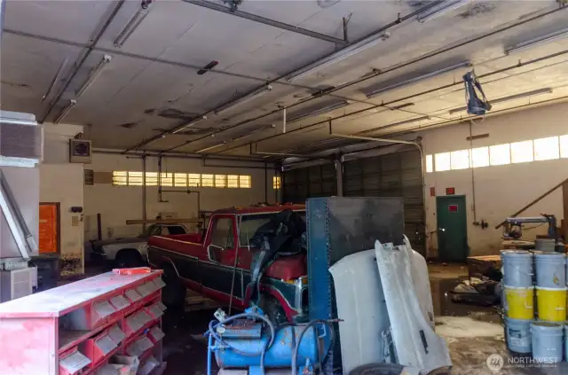 Shop area can be revived as a workable space for endless projects.