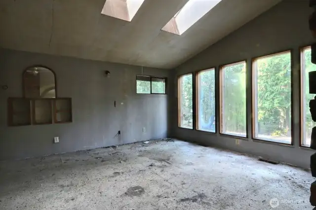 Upstairs living room