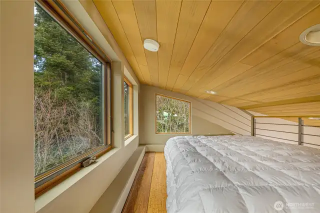 Upper loft space.