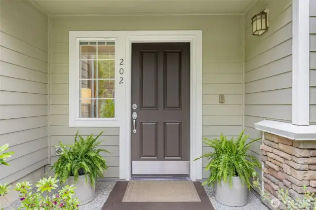 Sophisticated Entryway with Inviting Main-Level Foyer
