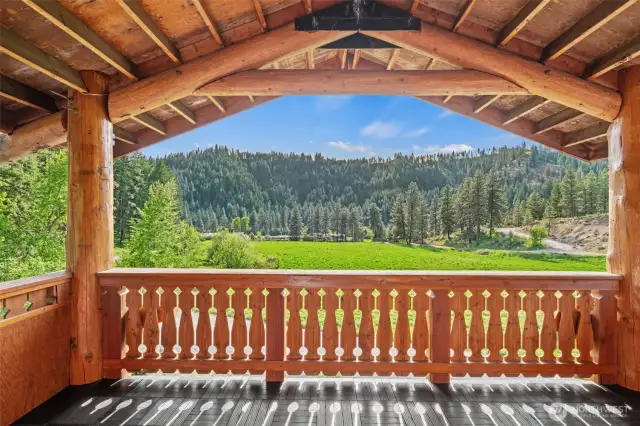Master bedroom balcony