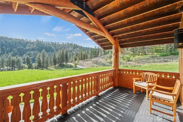 Master bedroom balcony
