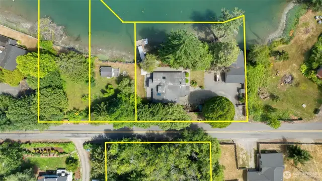 Boundary lines are approximate.  Buyer to verify.  Solid 3 bed septic system located on your 1-acre parcel across the street.