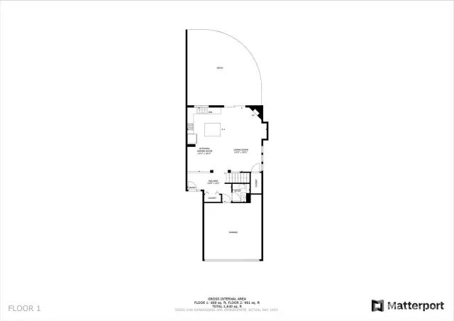 Level 1 floorplan