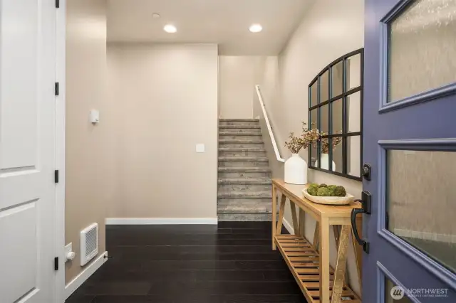Front Entry. 2 bedrooms on this floor