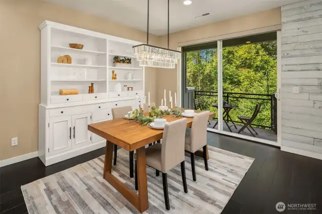 Main floor dining