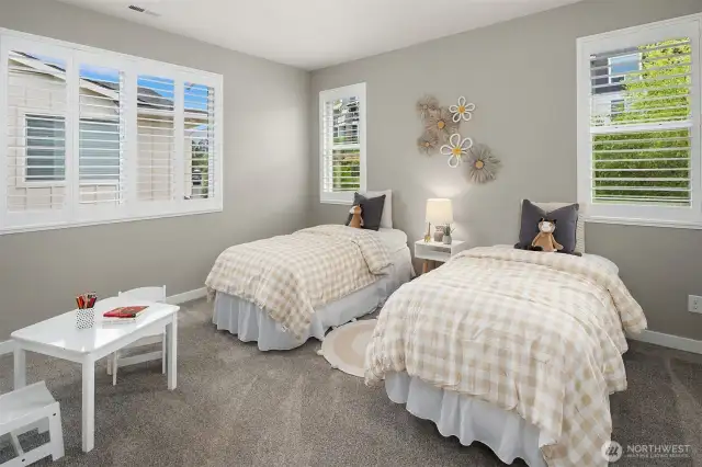 Upper level bedroom