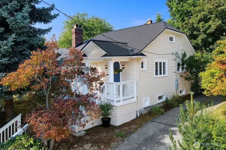 Classic Craftsman charmer with key details and updates. Note roof redone in 2021 and on the garage.