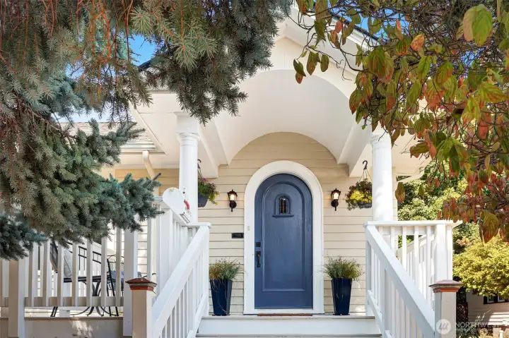 Welcome home through this beautiful entrance.