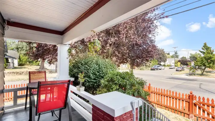 Patio for evening breaks and enjoyment.
