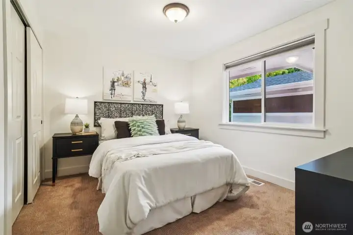 Third main floor bedroom.