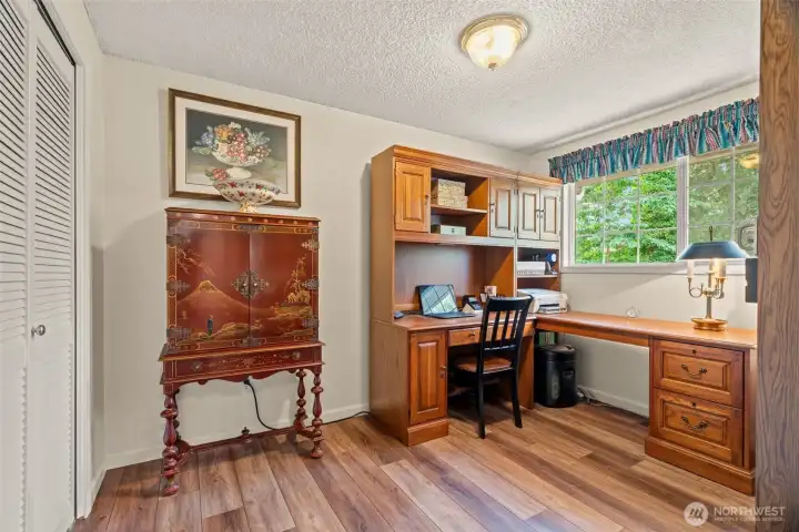 Additional main floor bedroom or den.