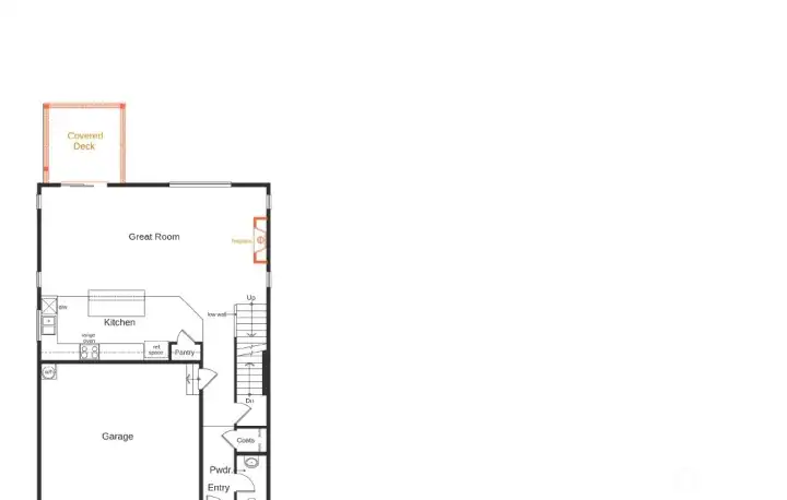 Main floor layout