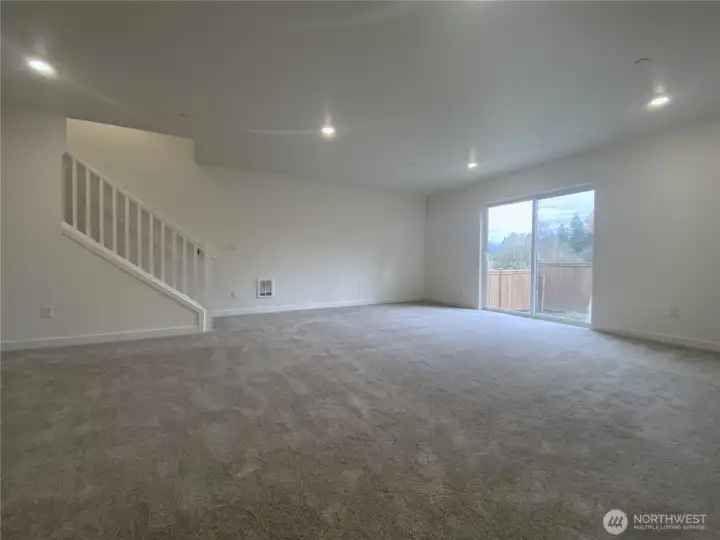 Rec room on lower level