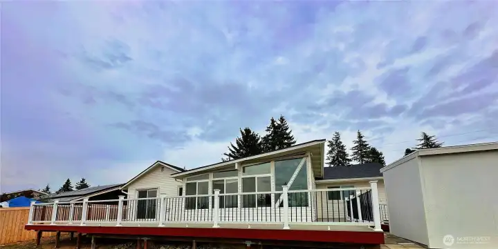 Back of the house
