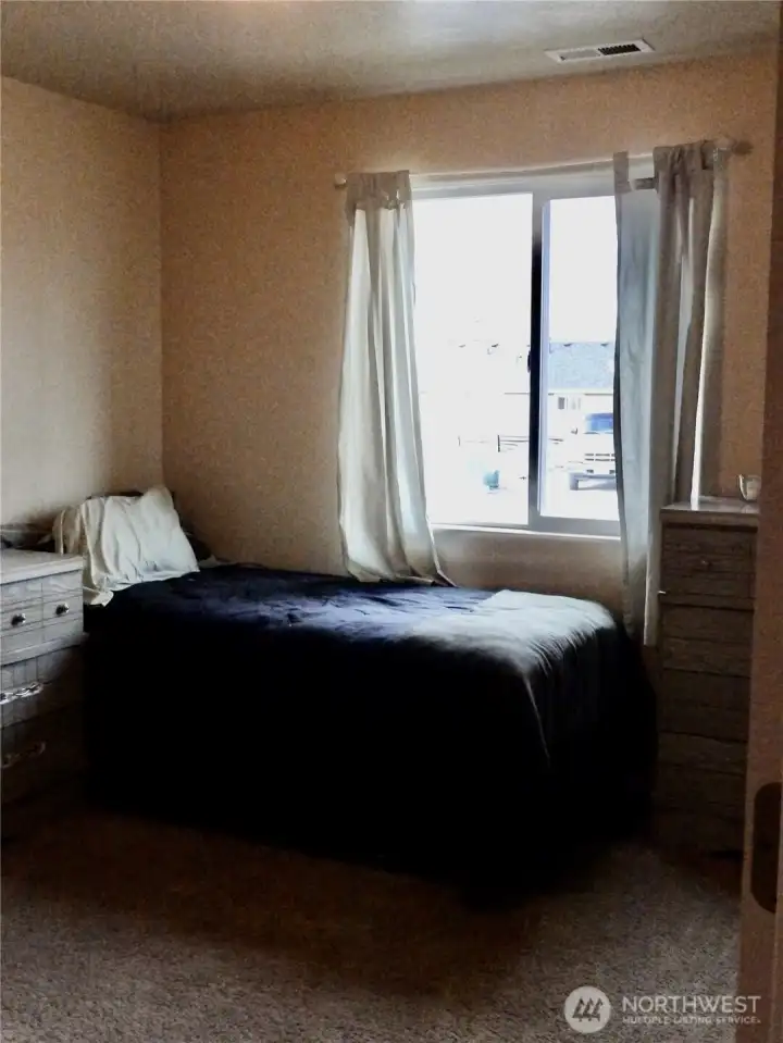 Bedroom #2 (photo taken prior to tenant occupancy)