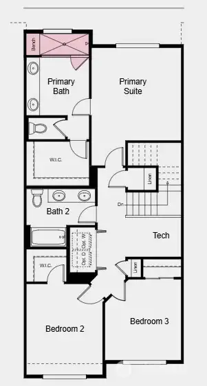 Additional Highlights Include: EV charger and enlarged primary shower.