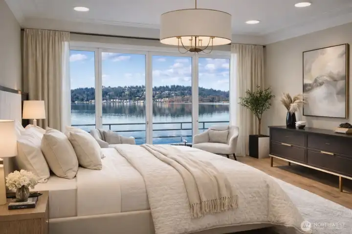 Artist rendering of your primary bath