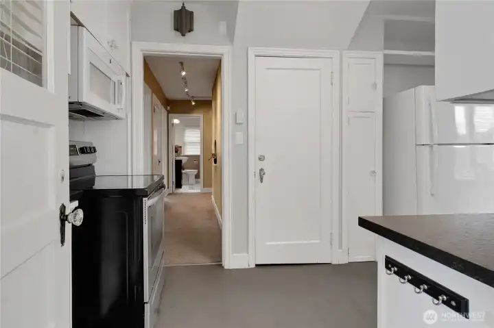 Kitchen from Back Door Entry