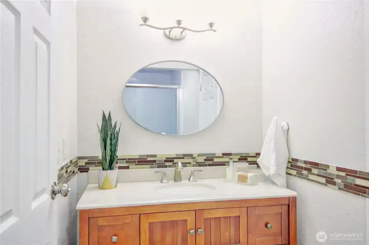 Primary ensuite vanity