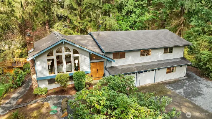 Surrounded by green in the heart of Woodinville.