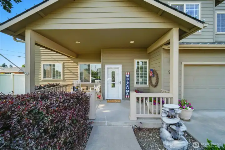 Covered Front Entry